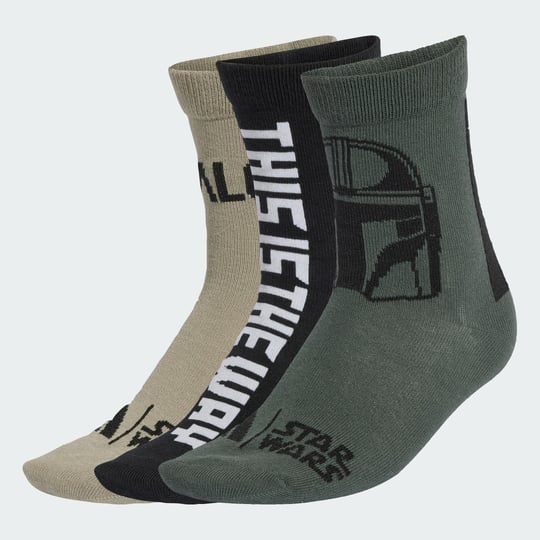 adidas ADIDAS STAR WARS MANDALORIAN YOUTH SOCKS