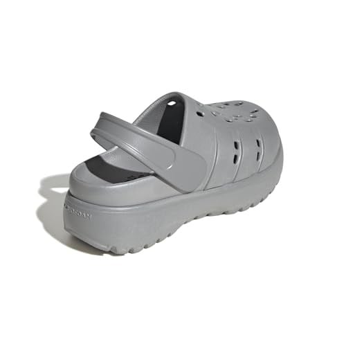 adidas ADILETTE CLOG PLATF Terlik Gri JQ9879