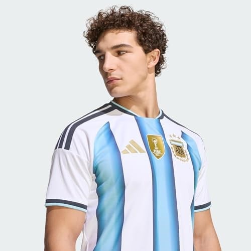 Adidas Arjantin 26 İç Saha Forması Erkek Futbol Forması JM8396 Beyaz - Bedenler: S, M, L