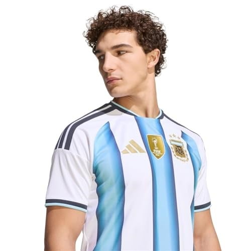 Adidas Arjantin 26 İç Saha Forması Erkek Futbol Forması JM8396 Beyaz - Bedenler: S, M, L
