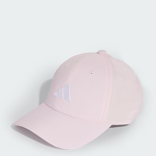 adidas Boys Bball Cap Lt Emb Yeni Logo, Açık Pembe/Beyaz, L