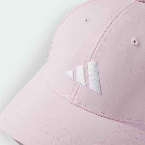 adidas Boys Bball Cap Lt Emb Yeni Logo, Açık Pembe/Beyaz, L