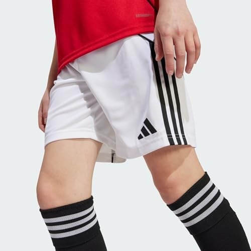adidas Çocuk Manchester United 25/26 İç Saha Şortu Çocuk Futbol Şortu JP3017 Beyaz