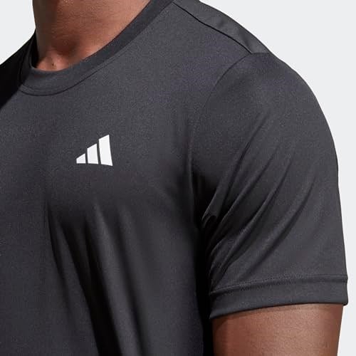 adidas Erkek Club 3 çizgili tenis tişörtü kısa kollu