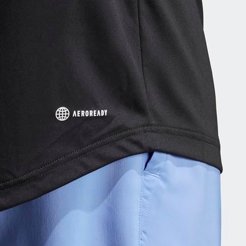 adidas Erkek Club 3 çizgili tenis tişörtü kısa kollu