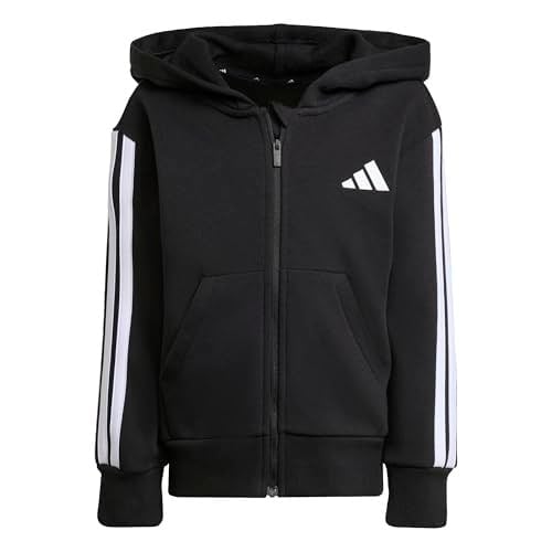 adidas Erkek Çocuk 3 Stripes Fleece Ceket, TYCC950E86C41EF3038CCAF00