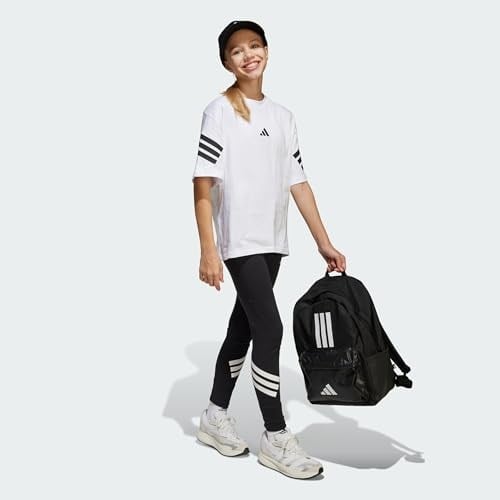 Adidas Erkek Çocuk T-Shirt 5003243503, Beyaz-Siyah, 128