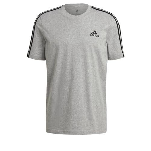 adidas Erkek M 3S SJ T Essentials 3 Bantlı Tişört
