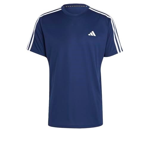 adidas Erkek Train Essentials 3 şeritli antrenman tişörtü (1li paket)