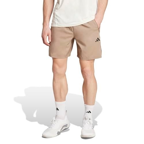 adidas Erkek Train Essentials antrenman şortu, dokuma kısa pantolon