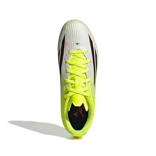 adidas F50 League Firm-Multi Ground Çocuk Beyaz Çim Saha Kramponu, JH7745 - Bedenler: 28 EU, 28.5, 28.5 EU, 29 EU, 30 EU, 30.5, 31 EU, 31.5...