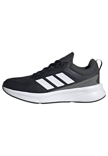 adidas FortaRun 4.0 J Unisex Çocuk Ayakkabı Düşük Taban (Futbol Dışı), core black/ftwr white/carbon, 37 1/3