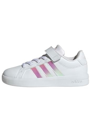 adidas GRAND COURT 3.0 EL C Spor Ayakkabı Düşük Bilekli (Futbol Dışı) Unisex Çocuk - Bedenler: 29 EU, 30 EU, 30.5 EU, 31 EU, 31.5 EU, 32 EU, 33.5 EU...