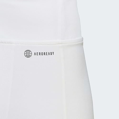 adidas Kadin Club Pleatskirt Etek, White, L