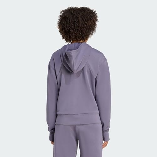 adidas Kadın Mor Ceket D4T FZ HOODIE JX7310