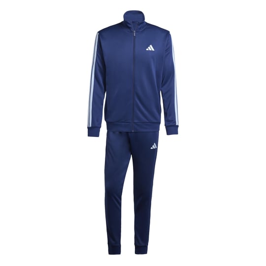 adidas M 3S FT TT TS Eşofman Takımı Mavi JI8873 Mavi XS