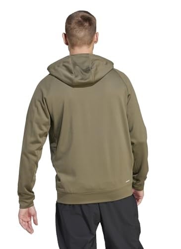 adidas M GG BL FZ HD Eşofman Üstü/Sweatshirt Erkek
