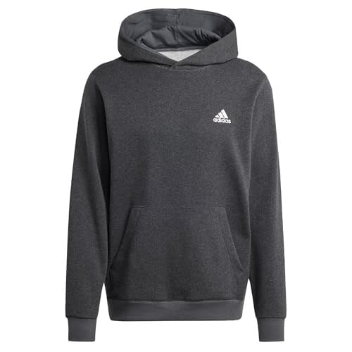 adidas Mel Erkek Siyah Kapüşonlu Sweatshirt, XL