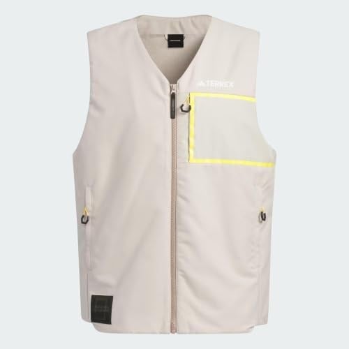 adidas National Geographic Vest Erkek Outdoor Su Tutmaz Yelek IL8993 Krem