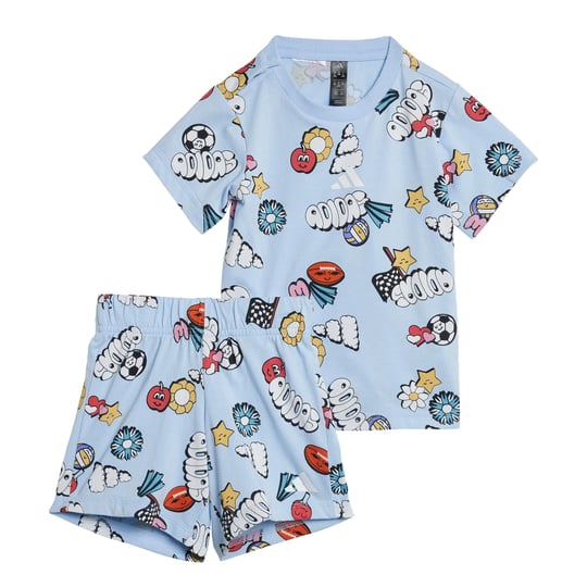 adidas Seasonal Essentials Fun Allover Print Set Kids JD062