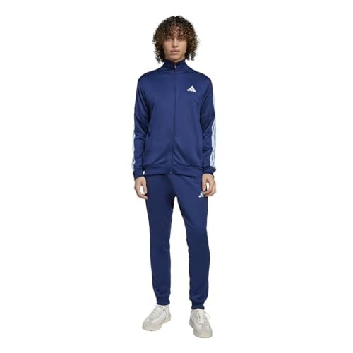 adidas Sportswear Basic 3-Stripes French Terry Track Suit Takım Elbise Erkek
