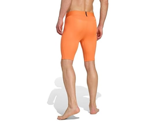 Adidas TECHFIT SHRT TIGHT M Erkek Antrenman Kısa Tayt JM0651 Turuncu - Bedenler: M, L, XL