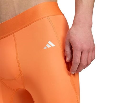 Adidas TECHFIT SHRT TIGHT M Erkek Antrenman Kısa Tayt JM0651 Turuncu - Bedenler: M, L, XL