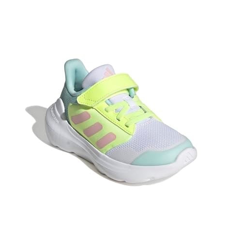 adidas Tensaur Run 3 0 El Whtclpinkhireye Unisex Çocuk Beyaz Yol Koşusu Ayakkabısı Unisex