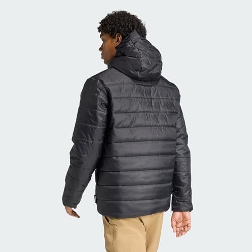 adidas Terrex Multi Essentials ClimaWarm yalıtımlı kapüşonlu erkek montu, XL, Terrex Multi Essentials ClimaWarm, Siyah, mens