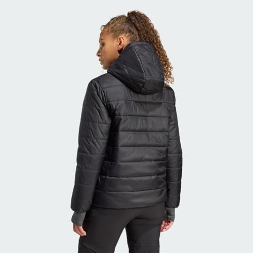 adidas Terrex Multi Essentials Insulated Kapüşonlu Mont, M, Terrex Multi Essentials Insulated, Siyah, Kadın
