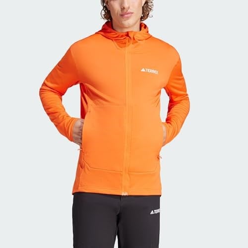 adidas Terrex XPerior Light Fleece Erkek Outdoor Ceketi IQ3720 Turuncu