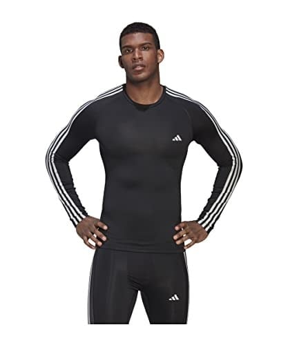 adidas TF 3S LS TEE Uzun Kollu Üst Erkek