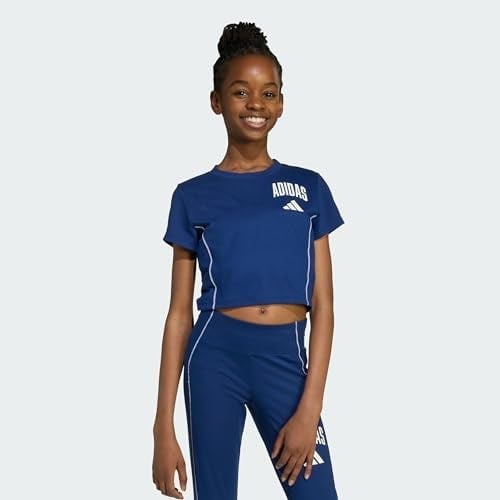 adidas Train Essentials Collegiate Print Tee Kids