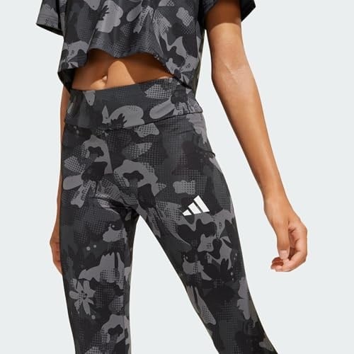 adidas Train Essentials Flower Print Leggings Çocuk Tayt