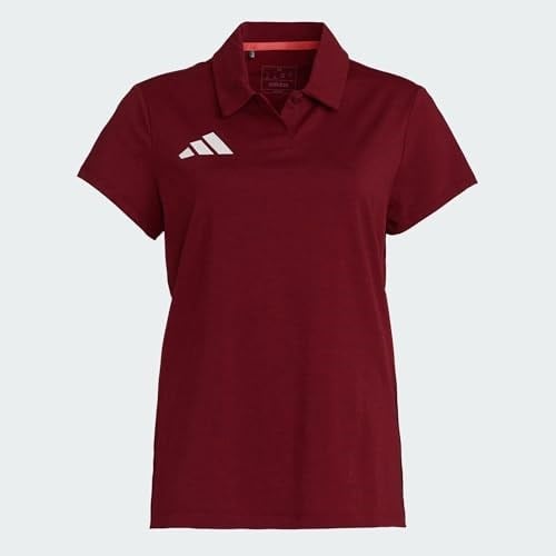 adidas Turkiye Polo W Türkiye Kadın Antrenman Polo Tişörtü JG5702 Kırmızı
