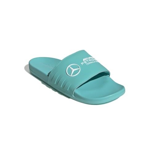 adidas üniseks - yetişkin MERCEDES - AMG PETRONAS FORMULA ONE TAKIM ADILETTE KONFOR SLIDES RESİMLERİ