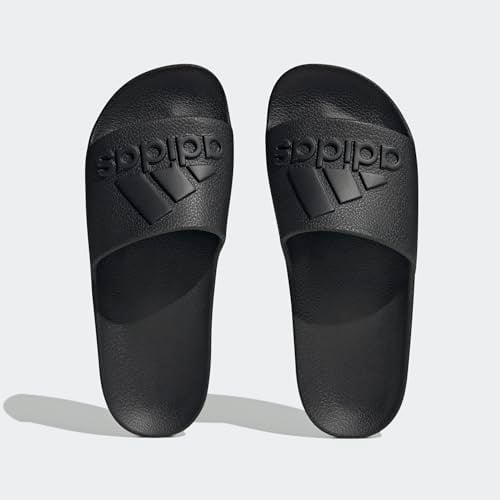 adidas Unisex Adilette Aqua Slides, Core Black Cloud White Core Black, 43 EU - Bedenler: 5 Narrow, 5.5 US, 6 Narrow, 7 Narrow, 7.5 Narrow, 8 Narrow...