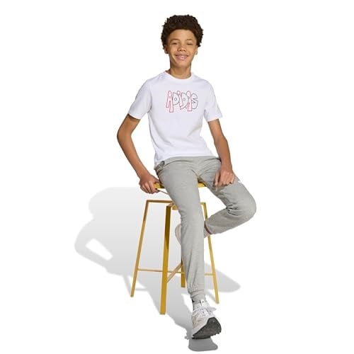 Adidas Unisex Çocuk Kısa Kollu Shirt Jv5245