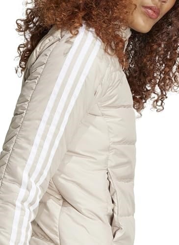 adidas W Ess 3S L D J Kadın Günlük Mont IX8925 Bej
