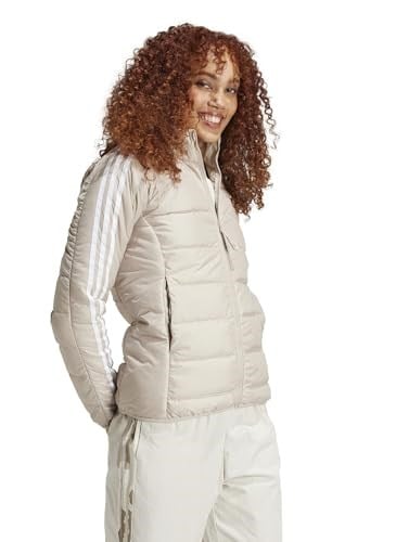 adidas W Ess 3S L D J Kadın Günlük Mont IX8925 Bej