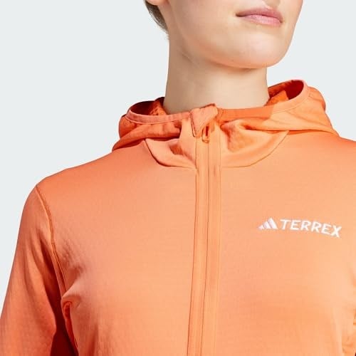 adidas W Xpr Lt Fl H J Kadın Outdoor Ceketi IQ3729 Turuncu