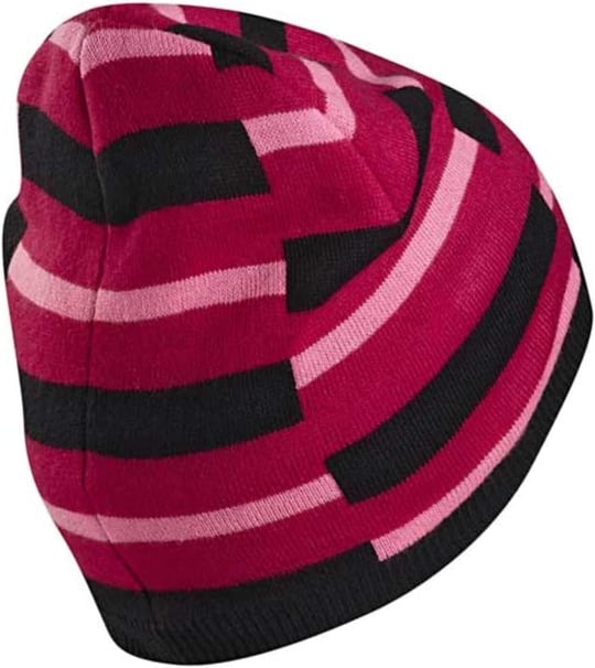 Adidas W59308 STRIPY BEANİE 2-6 Yaş Çocuk Beresi Pembe