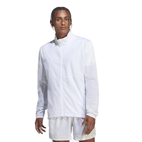 adidas X-City Ran Jkt Erkek Koşu Ceketi HM8448 Beyaz