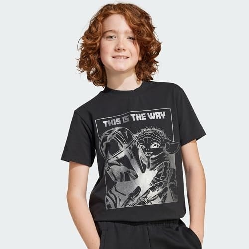 adidas X Star Wars The Mandalorian Graphic Çocuk Tişört