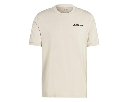 adidas Xpl Logo Tee Erkek Antrenman Tişörtü IN6504 Bej