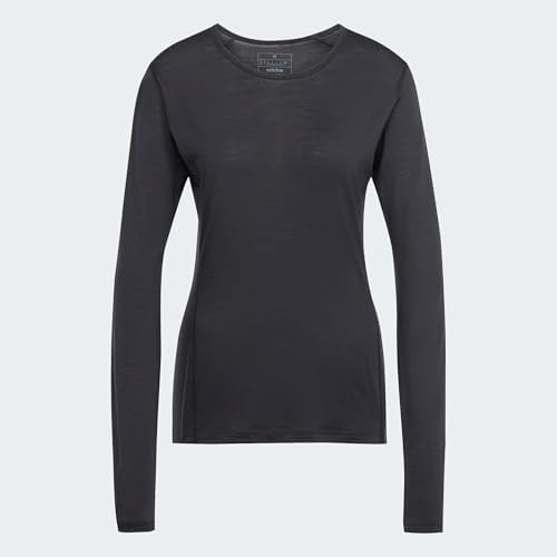 adidas Xpr Mer50 Ls W Kadın Uzun Kollu İçlik HZ8557 Siyah