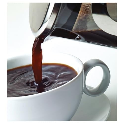 aerolatte French Press mikro filtreli, paslanmaz çelik, borosilikat cam kahve demliği, 1000 ml