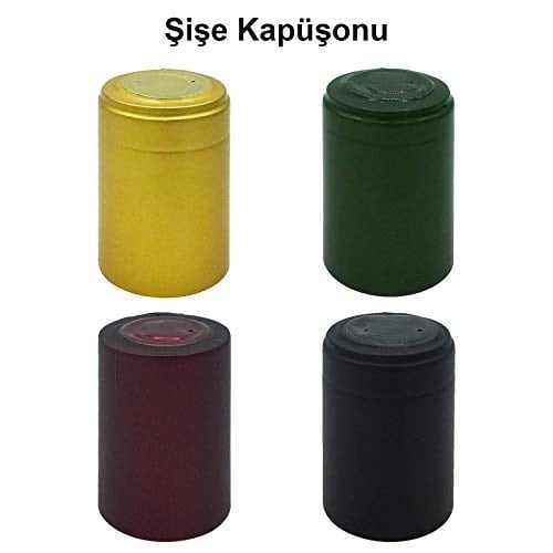 Afracam Standart Şeffaf 750 ml Sızdırmaz Kapaklı ve Kapüşonlu Boş Cam Şişe 20 Adet