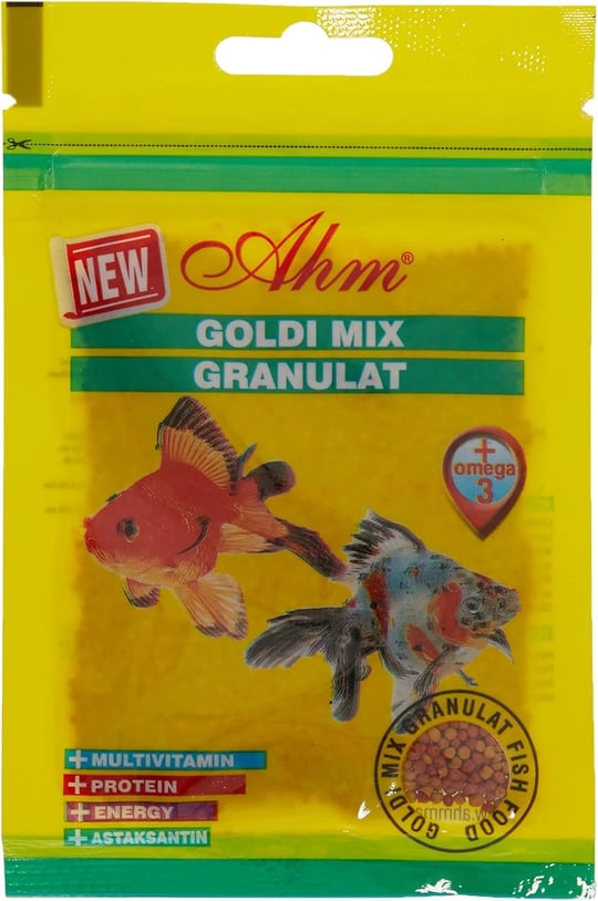 Ahm Goldi Mix Granulat 250 Ml Balık Yemi