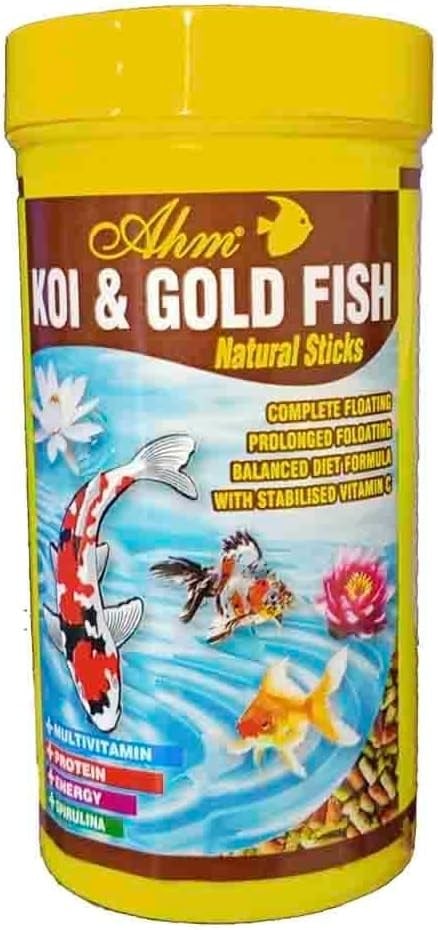 Ahm Koi Goldfish Natural Sticks 1250 Ml Balık Yemi